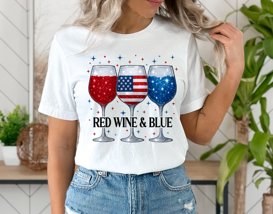 Red Wine & Blue